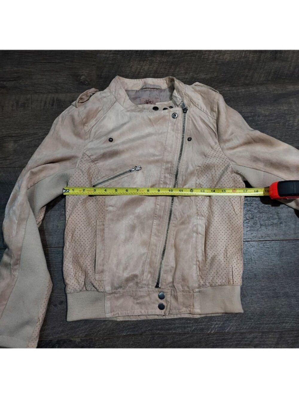 Mine Los Angeles Lightweight Full Zip Jacket Women USA Size M - Picture 4 of 16